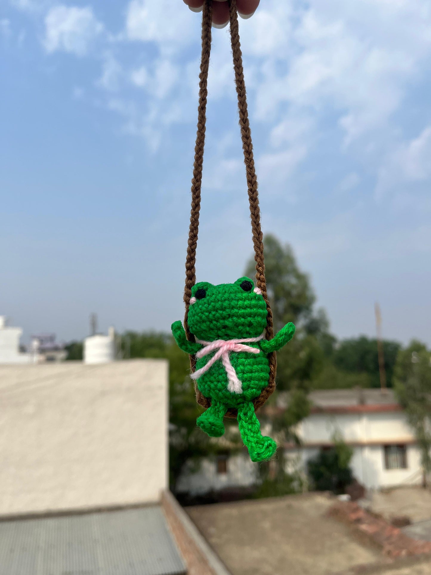 Frog keychain