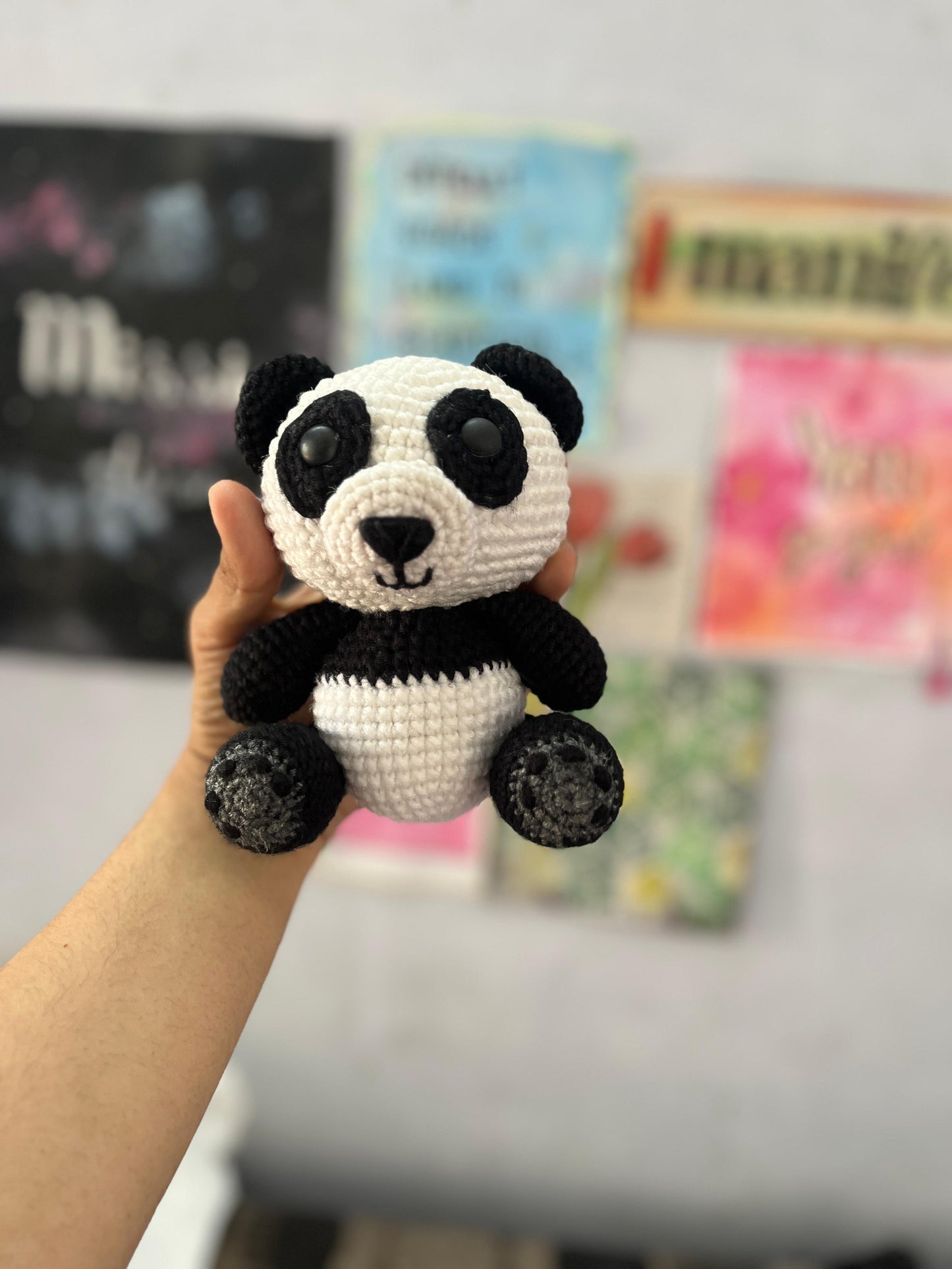 Panda plushies